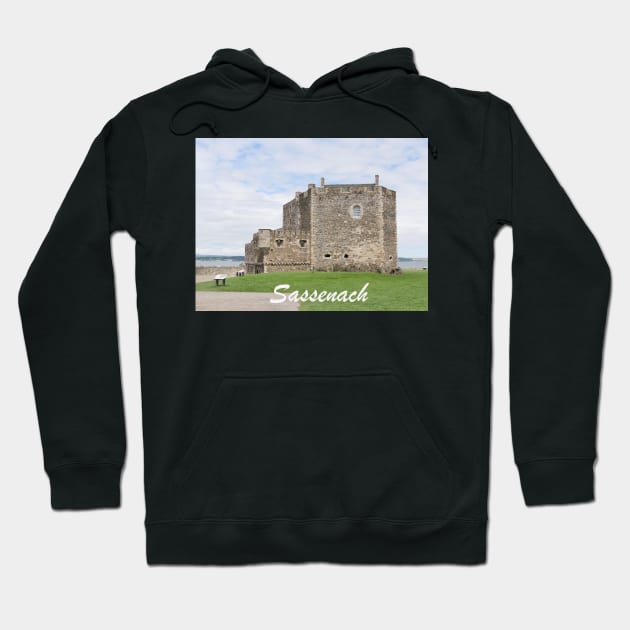 Blackness Castle - Fort William in Outlander Hoodie by goldyart